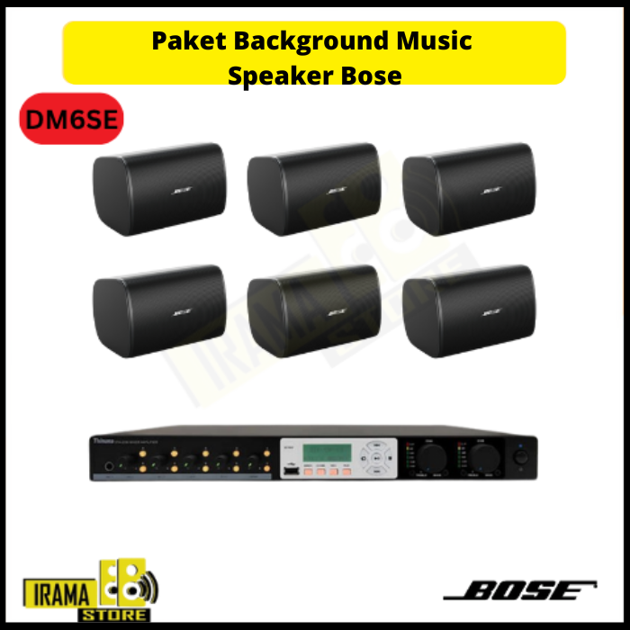 Paket Background Music Speaker Bose DM6SE - 6 Speaker